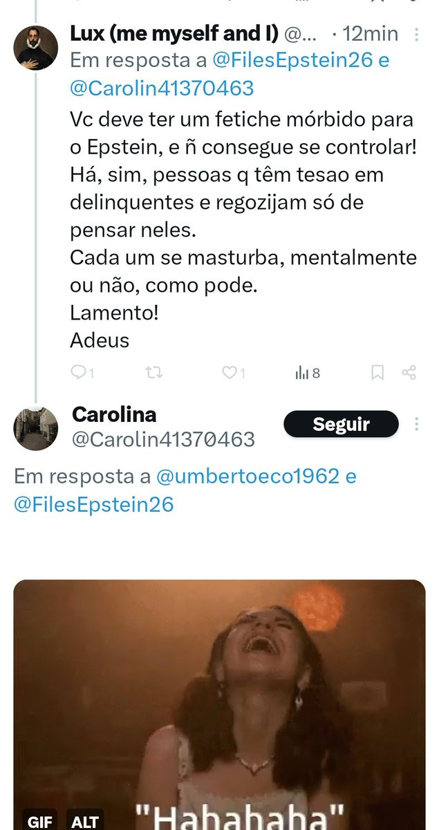 Arquivo Epstein tweet media