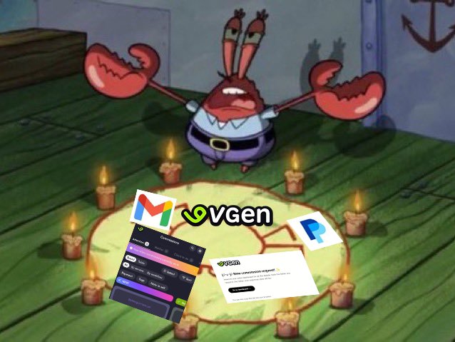 ✨Drawandp✨️💚VGEN COMMS OPEN💚✨️ tweet media