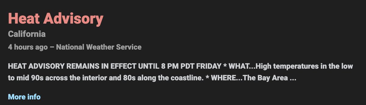 femalefaust's tweet photo. "Should we talk about the weather,
Or should we talk about the government?"

--REM, "Pop Song '89"

(below advisory in effect MARCH 18th, 2026) https://t.co/JrB9uMs1oI