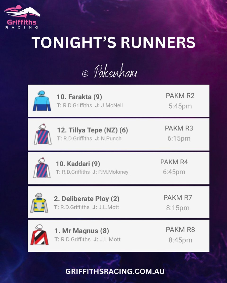 Griffiths Racing tweet media