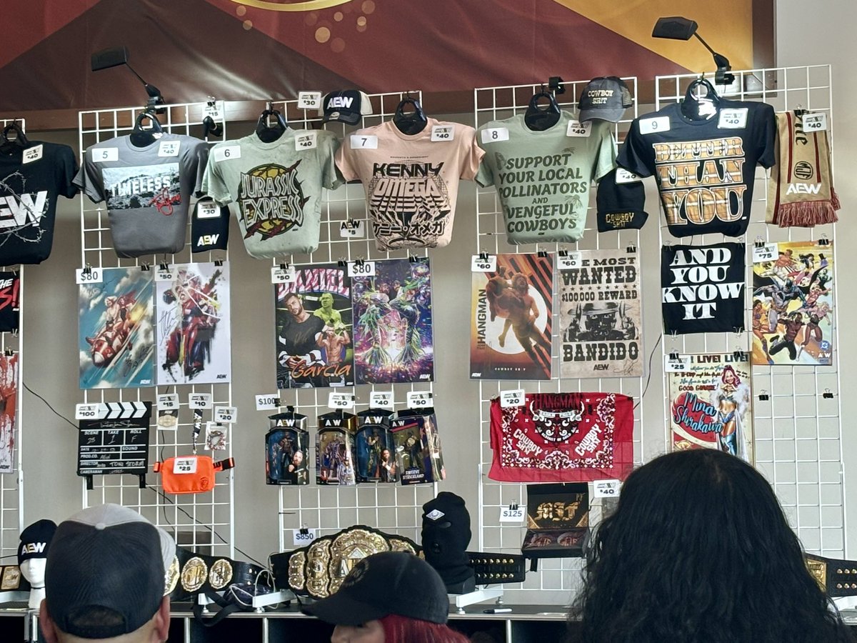 AEW Ticket Map Updates tweet media