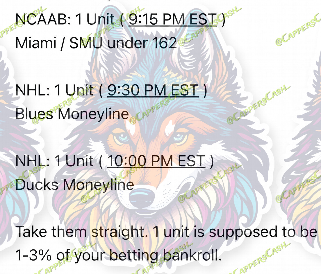 Cappers Cash ☄️ tweet media