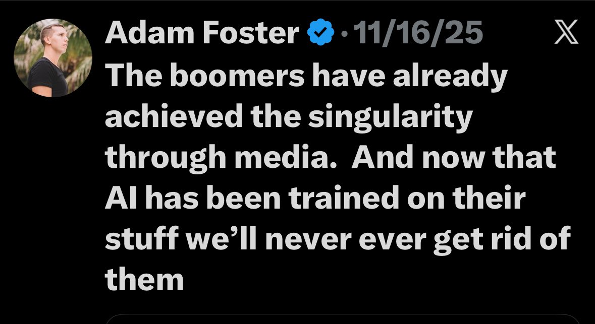 Adam Foster tweet media