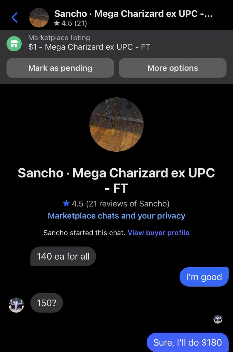 Been dealing with so many lowballs that I’m just gonna create my own reality