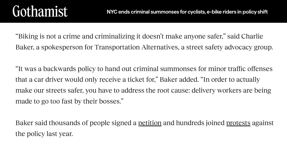 Transportation Alternatives tweet media