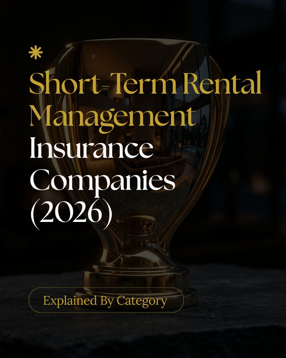 WisterInsurance's tweet photo. Most STR owners have *some* insurance. Far fewer have the *right* insurance.

There are 3 categories of different STR management insurance companies: manager's, homeowner's, and damage protection. We ranked the best in each for 2026. 👉 https://t.co/JgzFvMhV78 https://t.co/kXGrK2NwJy
