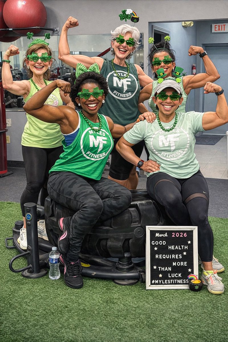 LaraeMyles's tweet image. Good health requires more than luck! 🍀 #WorkoutWednesday 💪🏽💦
#StPattysDay 💚
#MylesFitness 🏋🏽