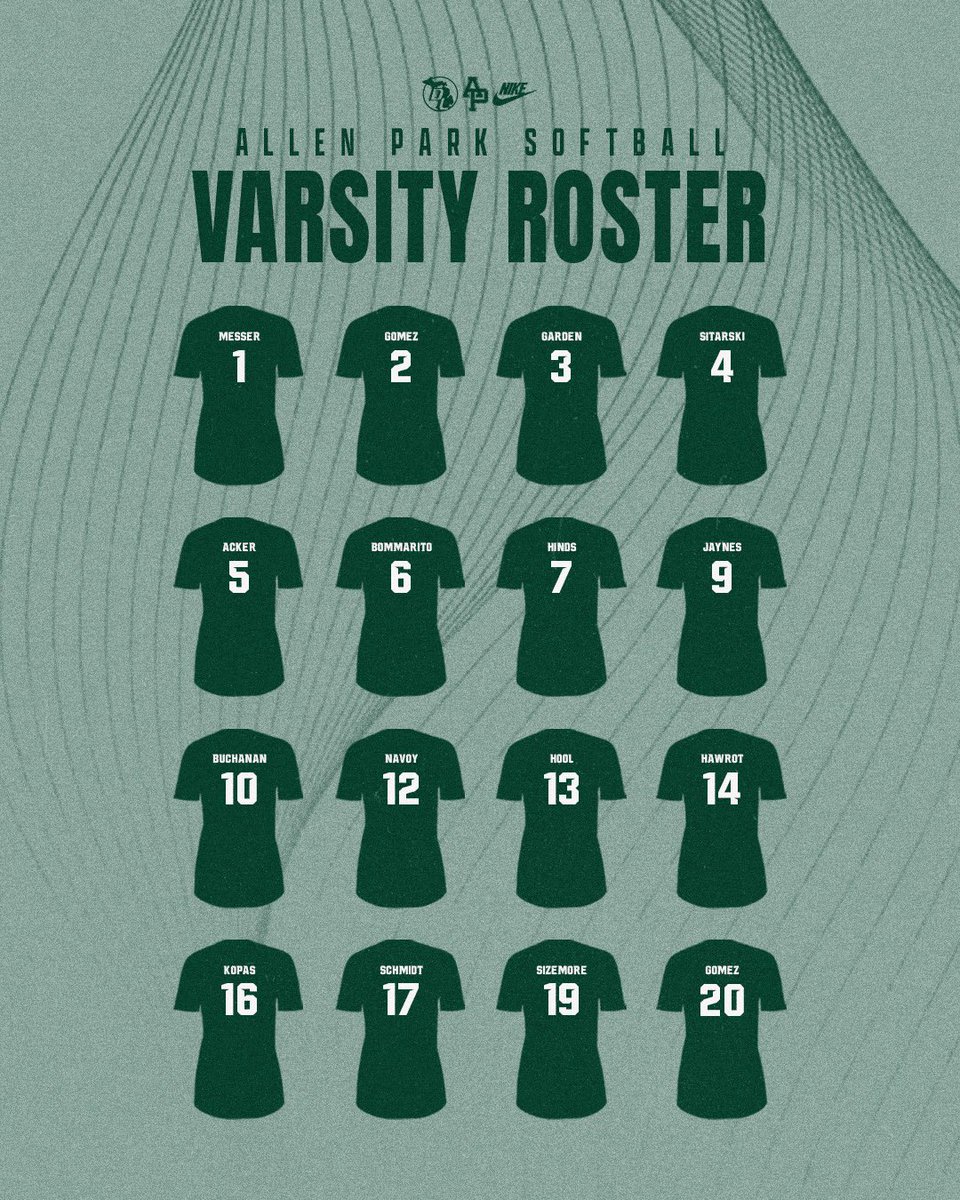 Allen Park Softball tweet media