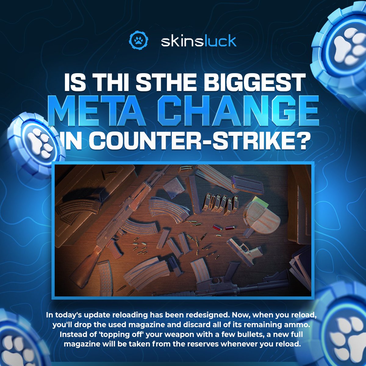 SkinsLuck.com tweet media