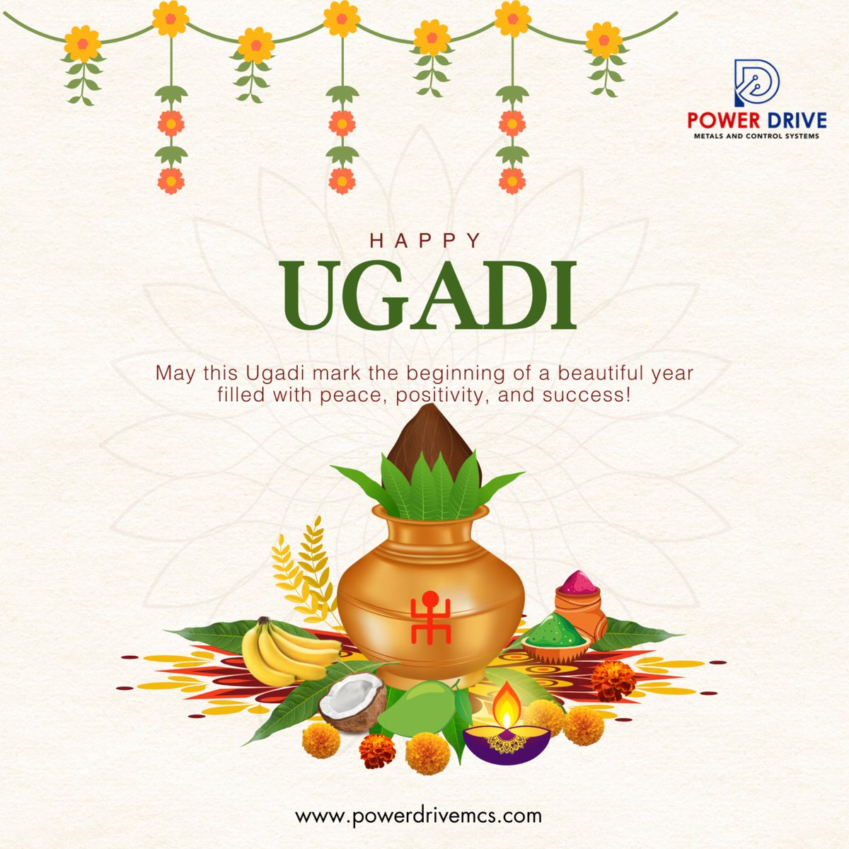 PowerDrive2020's tweet image. May this Ugadi bring prosperity, positivity, and new opportunities into your life.
Step into the new year with hope, happiness, and success!

✨ Wishing you and your family a Happy Ugadi ✨

🌐 powerdrivemcs.com

#HappyUgadi #PositiveStart #PowerDriveMCS   #PDMCS