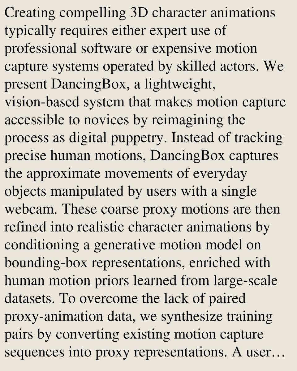 Computer Graphics arXiv tweet media