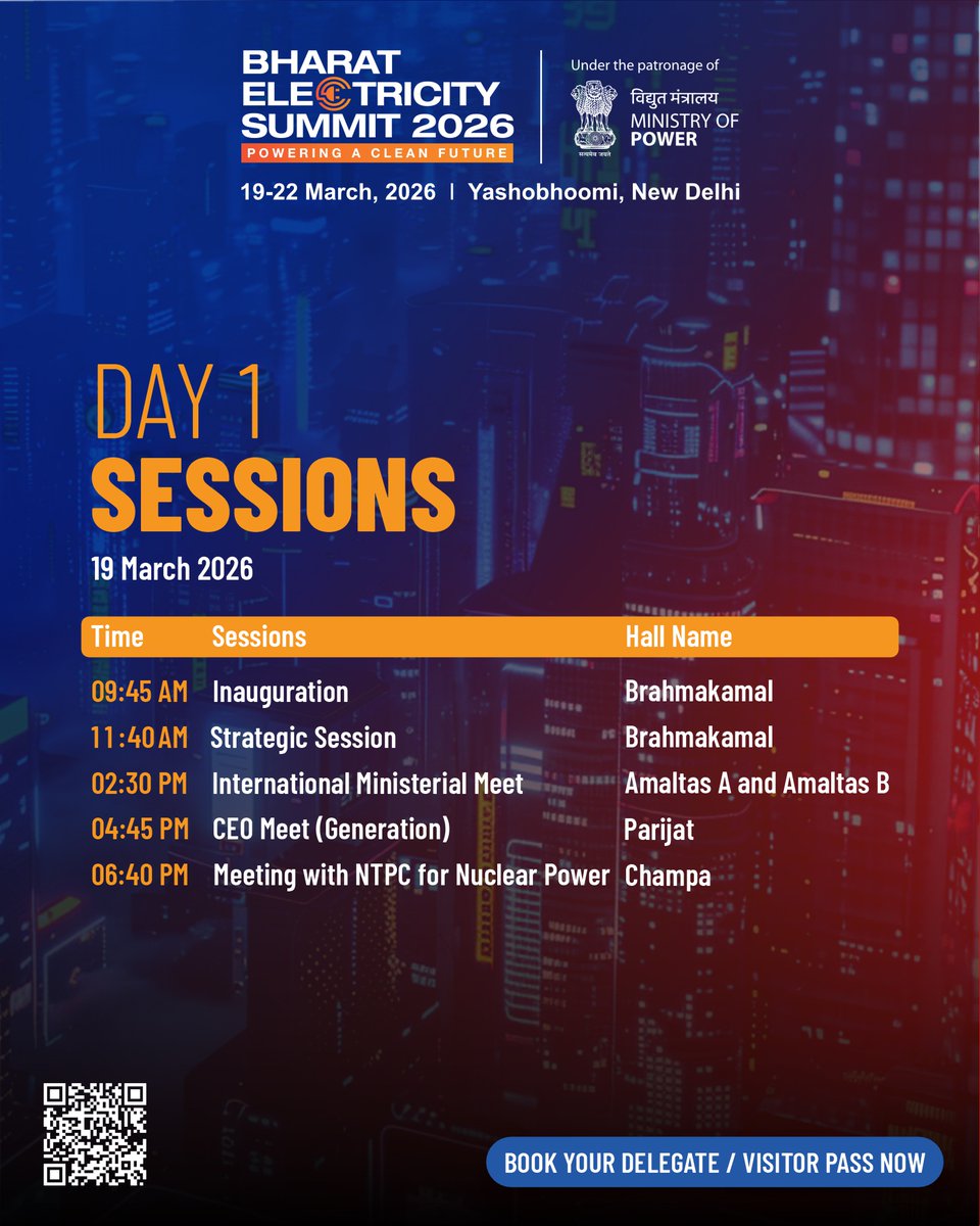 Bharat Electricity Summit tweet media