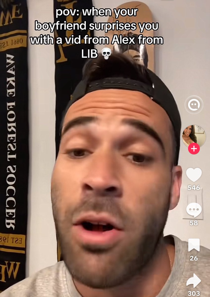 TheBigBroTea's tweet image. This girl’s bf bought her a cameo from Alex and the comments are so funny 😂 #loveisblind