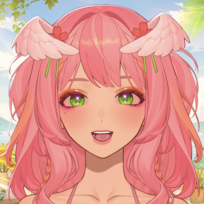 CannaLilyVT's tweet photo. High Hi~🦩🌺🍃
#NewProfilePic
#lizmetacustomizablemodel
#LizMetaCustomizableVtuber https://t.co/CBb2V48j2Y