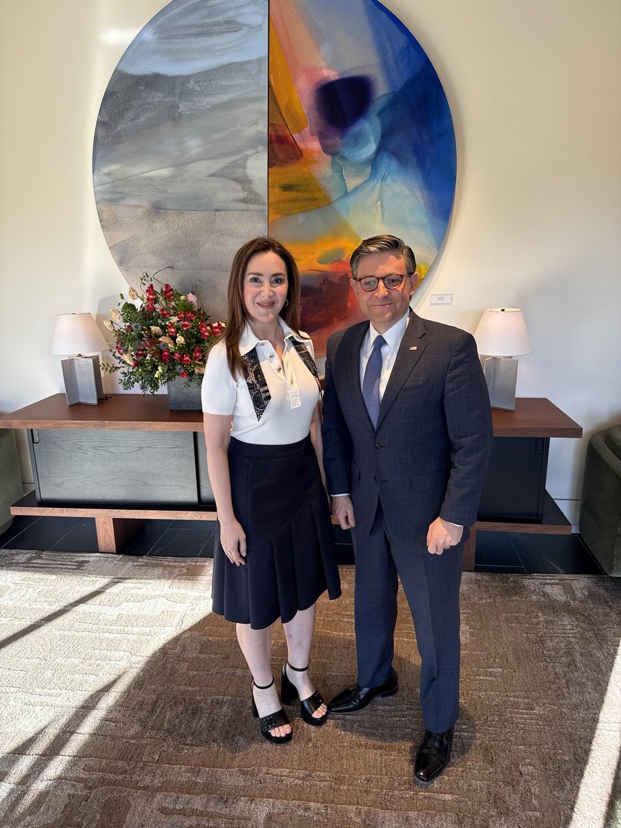 Spent time with Speaker Mike Johnson and left deeply inspired. <a href="/SpeakerJohnson/">Speaker Mike Johnson</a> 

What began as a conversation about faith and ambition turned into something far more meaningful. His response, rooted in scripture, reflected a level of thoughtfulness and care that is rare.

We