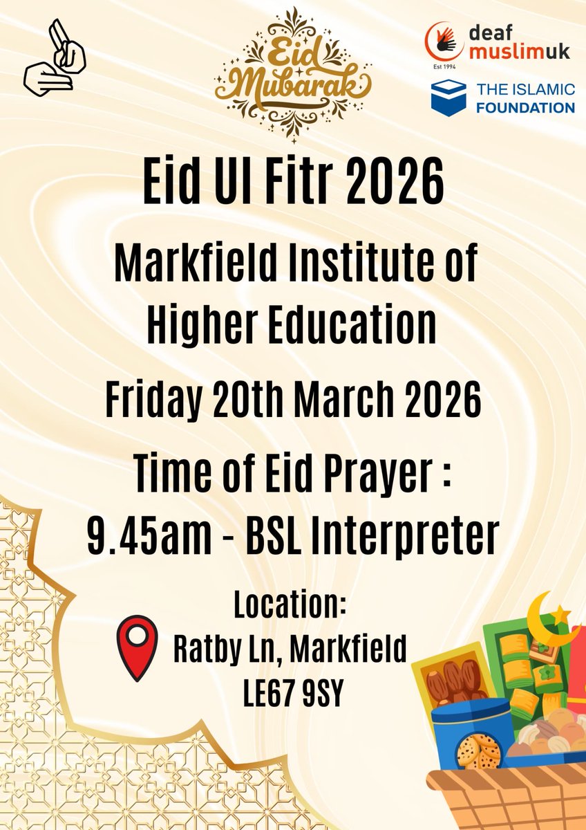 Deaf Muslim UK tweet media