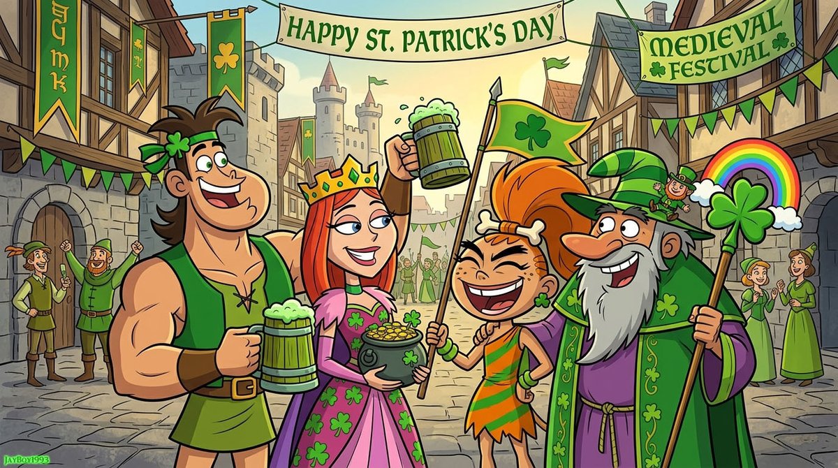 jay_boy1993's tweet image. St Patrick's Day in Medieval Town 🍀
deviantart.com/jayboy1993/art…
#stpatricksday #stpattysday #davethebarbarian