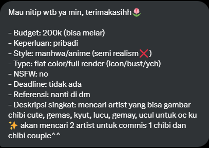 Rules at Pinned 📌 tweet media