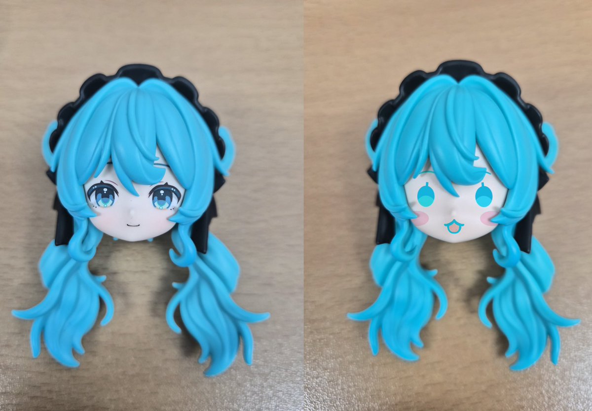 anygooun's tweet photo. 블로키회사꺼 가챠사다가 헤드 두개나 생겨서 메이크업 보냄 이미지는 오더 양식쓸때 쓴다고 아이패드로 새로 그린거 https://t.co/qfnLgAKr9L