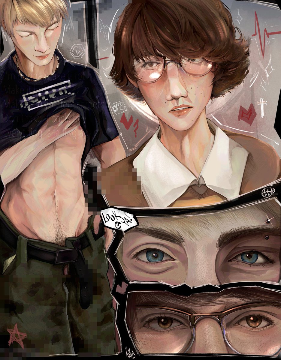 Kyoppaii's tweet photo. Gonna make it rot! Make it hot! Make sure you feel sumn
#teeceecee #yaoi #boyxboy #oc https://t.co/FiO6pSXoCT