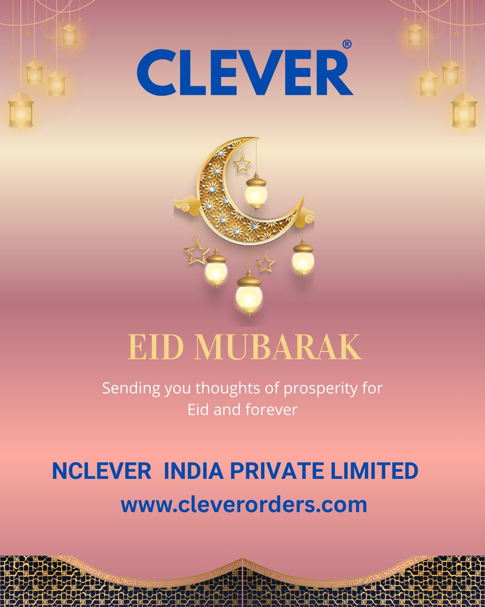 CLEVERORIGINALS's tweet photo. Happy EID MUBARAK https://t.co/St2vj8W9XF