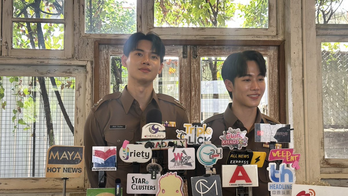 [Live🔴] สัมภาษณ์ #หยิ่นวอร์ งาน Fitting ซีรีส์ “ที่รักสารวัตรเธียร์ (Police in Love)

youtube.com/live/ic1AHWIa-…

#Fittingที่รักสารวัตรเธียร์
#yinwar #yinyin_anw
#war_wanarat #yinwar