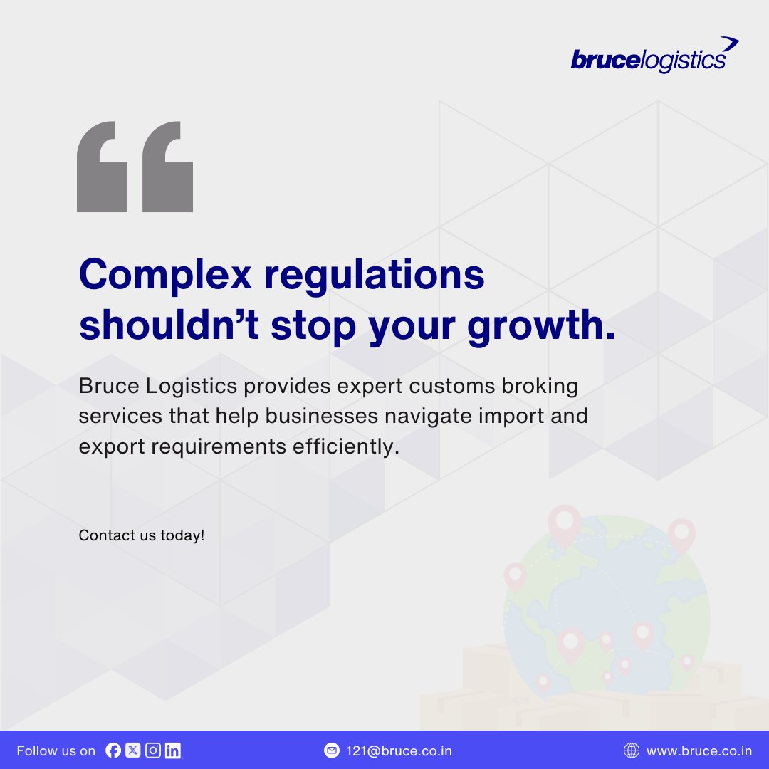 Bruce Logistics Private Limited tweet media