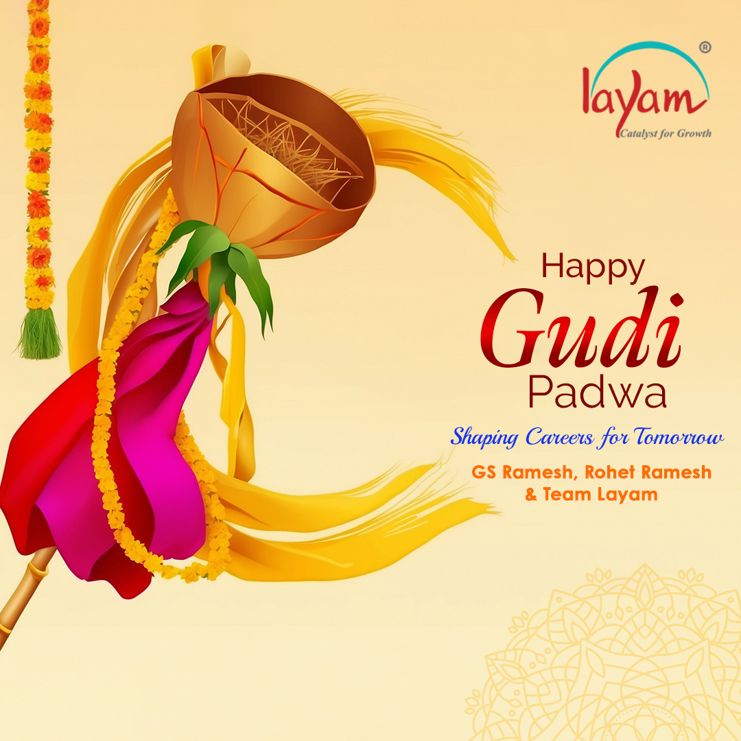 As we step into a new year, we continue to connect talent with the right opportunities and shape the future of work.

Wishing you a successful Gudi Padwa.

#GudiPadwa #FutureOfWork #Careers #Talent #Recruitment #StaffingSolutions #LayamGroup
