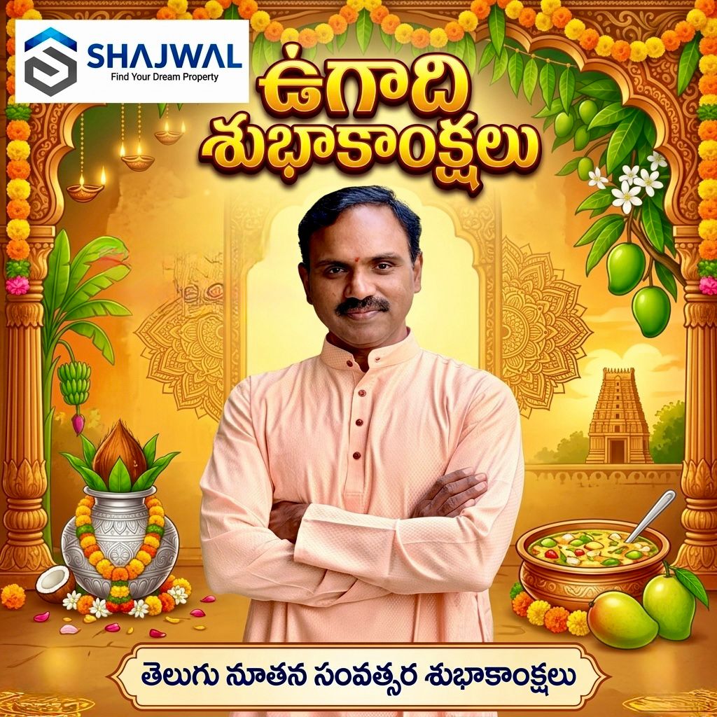 మీకు, మీ కుటుంబ సభ్యులకు శ్రీ పరాభవ నామ సంవత్సర ఉగాది శుభాకాంక్షలు! 🌿

కొత్త ఆశలు, సరికొత్త అవకాశాలతో మొదలవుతున్న ఈ నూతన సంవత్సరం... మీ జీవితంలో సంతోషాన్ని, ఆరోగ్యంతో పాటు స్థిరమైన ఆర్ధిక వృద్ధిని తీసుకురావాలని మనస్ఫూర్తిగా కోరుకుంటున్నాను.

భవిష్యత్తుపై మీరు పెట్టుకున్న నమ్మకం,
