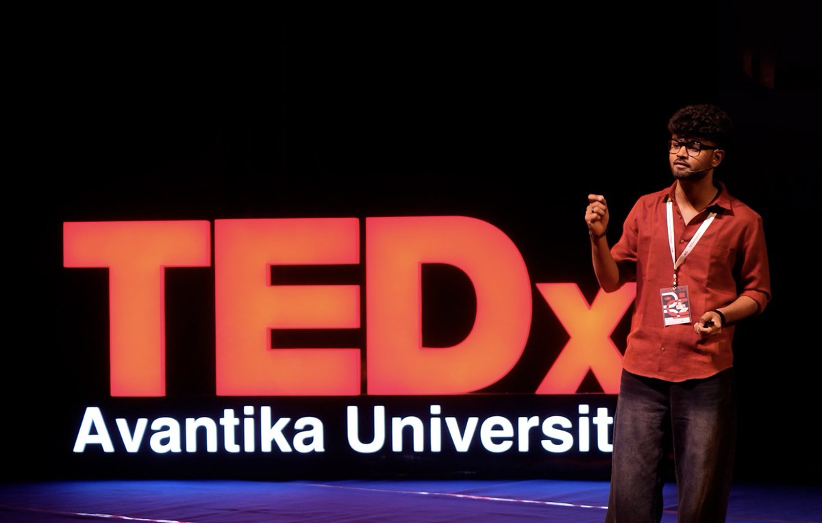 ItsMehulSen's tweet photo. Started as a video editor, now the youngest TEDx speaker in my college. ♥️ https://t.co/7X7RSTykgr