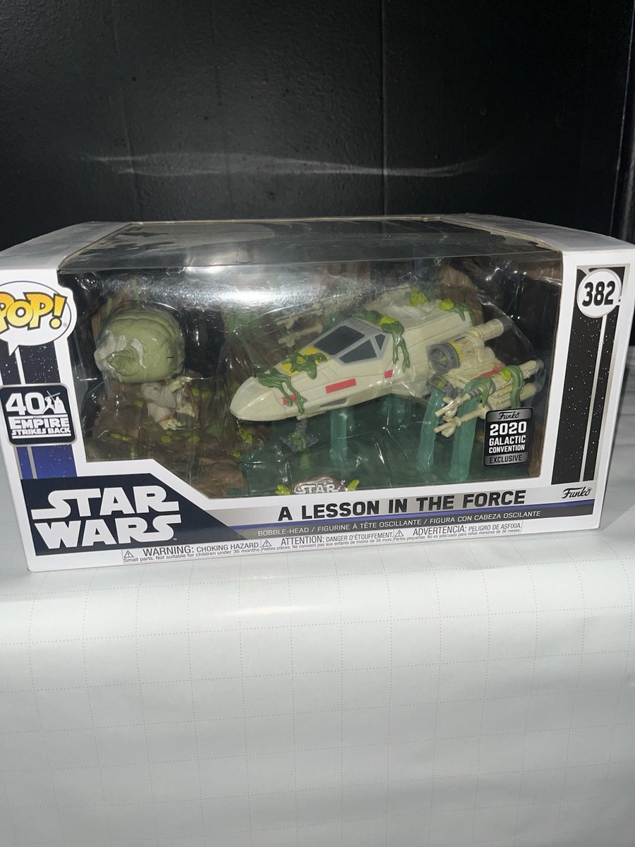 Funko Pop Vinyl  Yoda 2020 Galactic Convention  #382  
🔗 ebay.com/itm/3977033352…  
 #ad