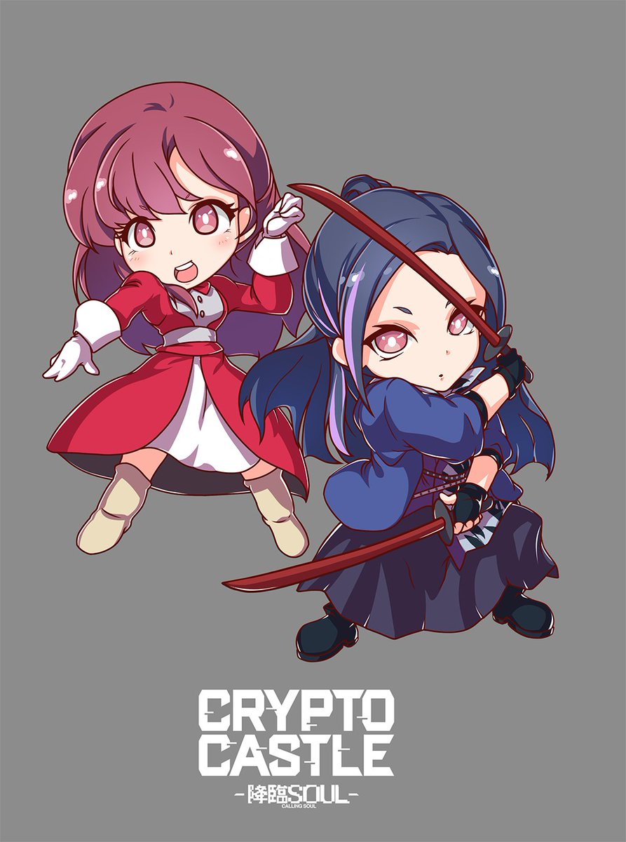 calling__soul's tweet photo. ✧˖°━━━━━━━🪶
#CRYPTO_CASTLE #降臨SOUL NEW CARD RELEASE
🪶━━━━━━━°˖✧
ミニキャラビジュアルが公開！✨

ついにオペレーターから降臨マスターへ 🌙 #望月望 
自らの血を槍へと変える足利の始祖 ❄️ #足利尊氏 

🛒 ゲットはこちらから！
https://t.co/zn9Rxe3N19 https://t.co/CwBGkrGIfq