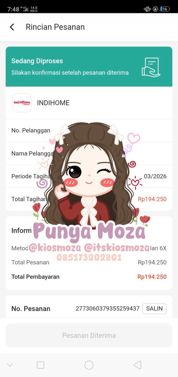 kiosmoza's tweet photo. 1370-1371
gestun shopeepaylater spaylater shopee via tagihan dan scan qr

cair instant💕 https://t.co/aTLhFMdifL