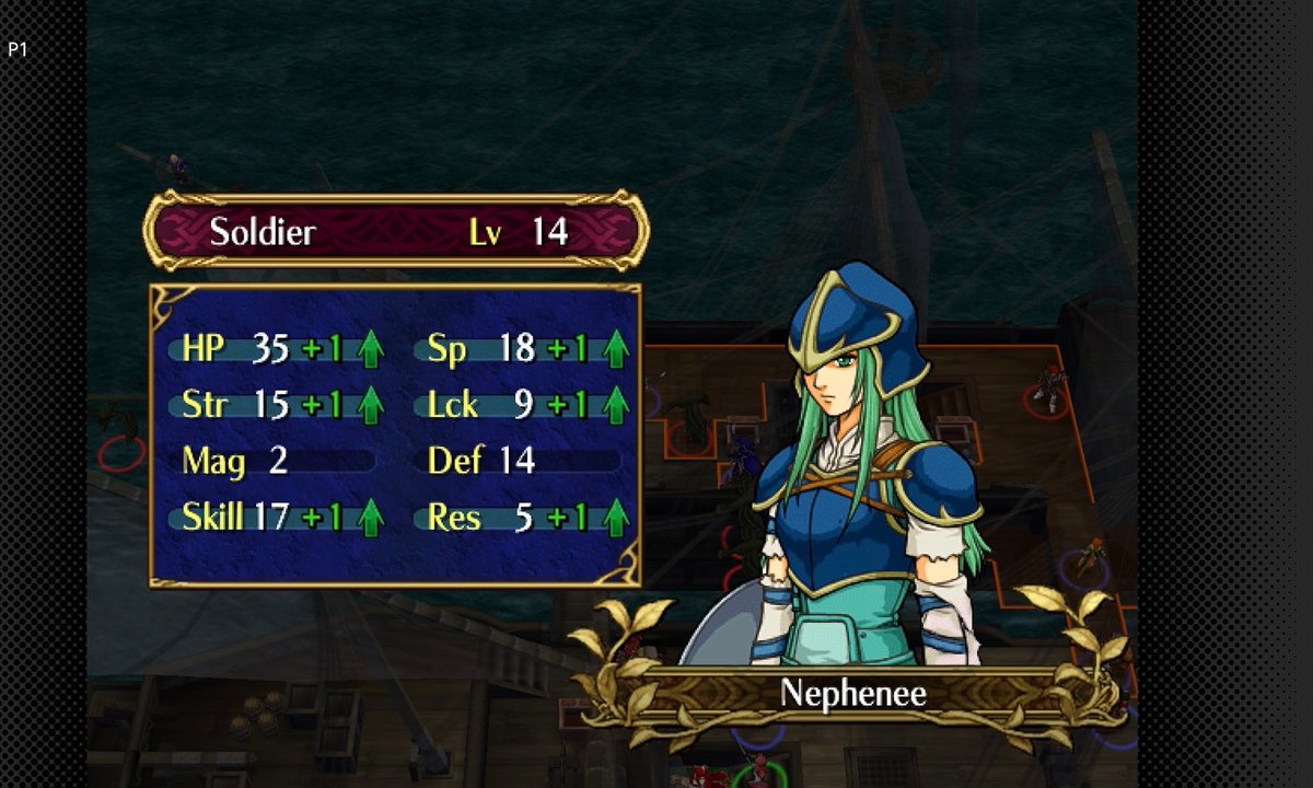 HexingLow's tweet photo. @NintendoAmerica Nephenee nation stay (rerolling) strong. #FireEmblemPathOfRadiance https://t.co/iKZCEDGmlF