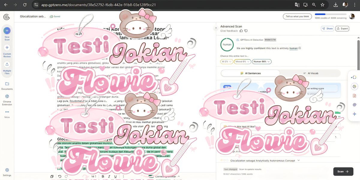 Flowie! Joki tugas with 4.5k+ testi✨️ tweet media