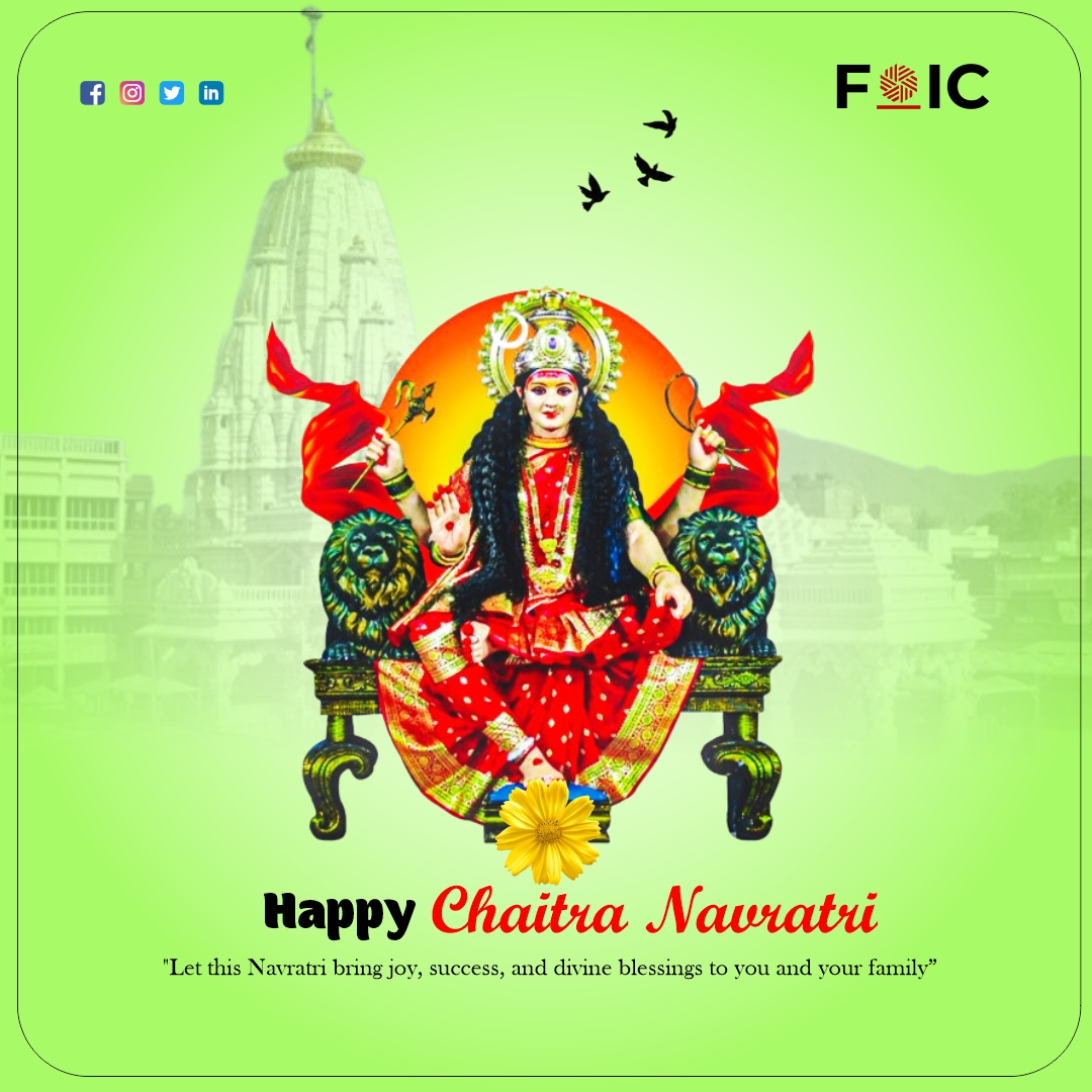 foicprojects's tweet photo. 🕉️

चैत्र नवरात्रि, गुड़ी पड़वा और हिन्दू नववर्ष की हार्दिक शुभकामनाएं।
मां दुर्गा की कृपा आप पर सदा बनी रहे, नया साल खुशियों और समृद्धि से भरा हो।

#नवरात्रि #चैत्र_नवरात्रि #गुढीपाडवा #हिंदू_नववर्ष #हिंदूनववर्ष #FOIC #fractionalownership #propertymaintenance #SharedOwnership https://t.co/9ibbECfpMM