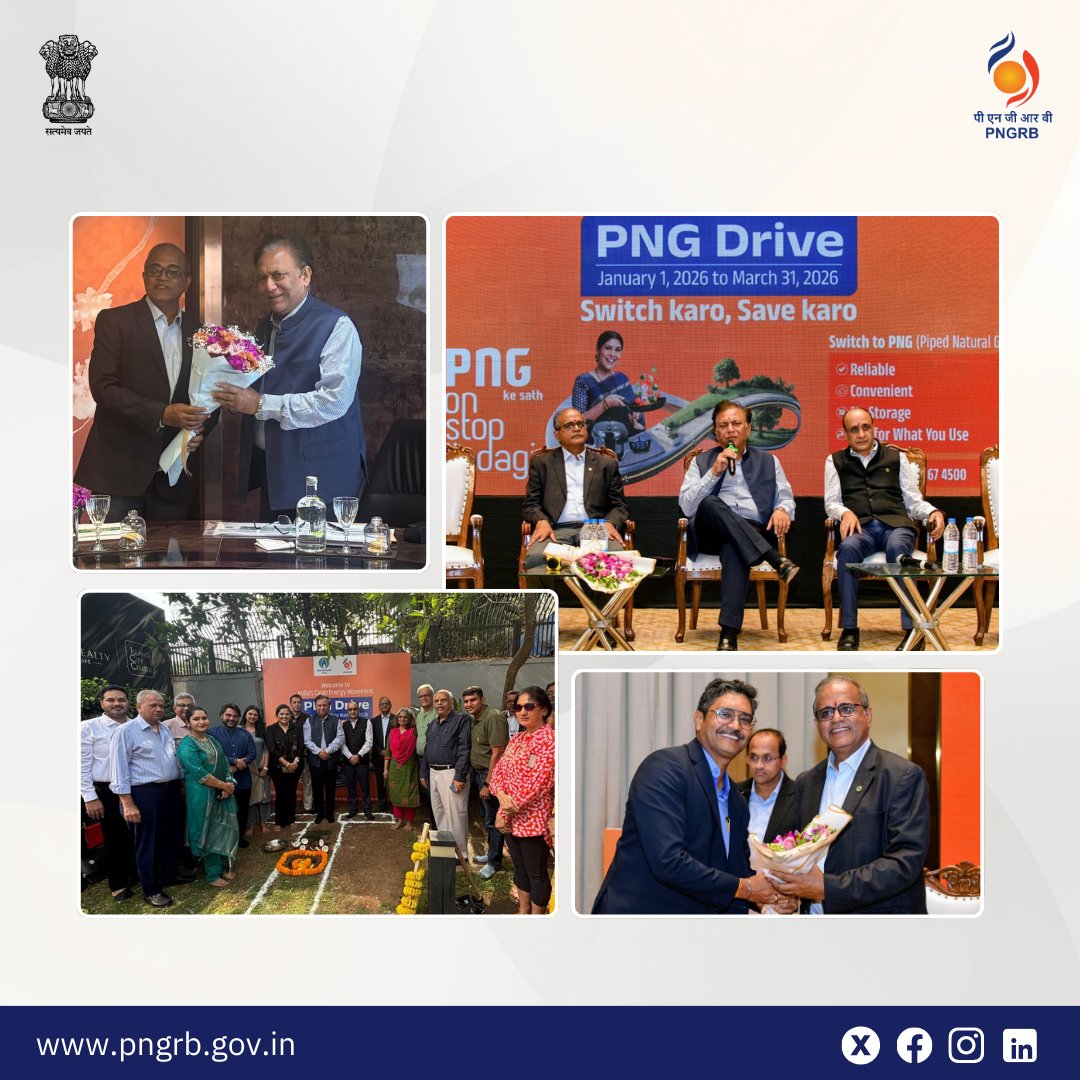 Petroleum and Natural Gas Regulatory Board (PNGRB) tweet media