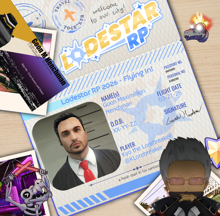 This place is very much different compared to Vice City. Boss, I'll be arriving in #LodestarRP soon.