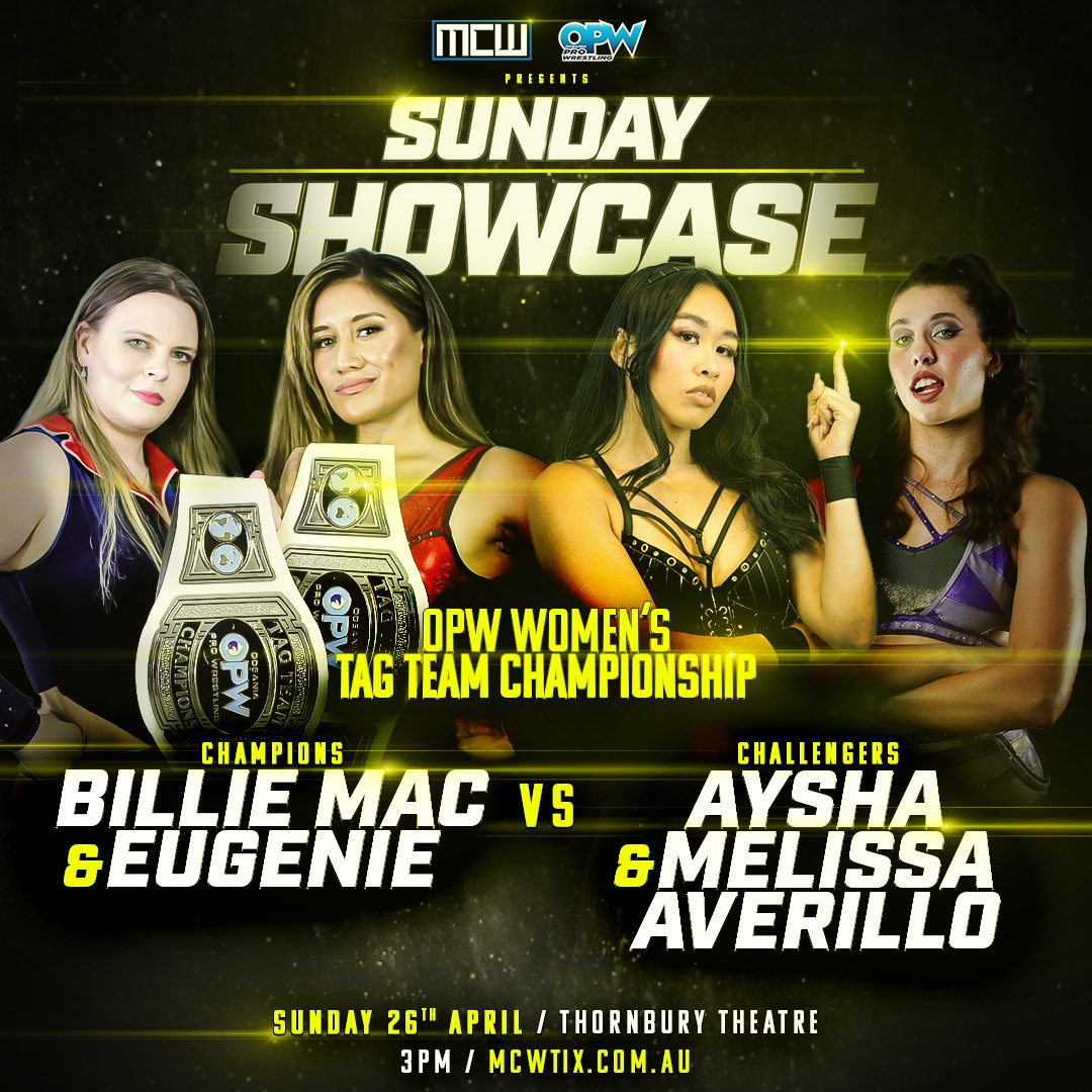 Oceania Pro Wrestling (OPW) tweet media