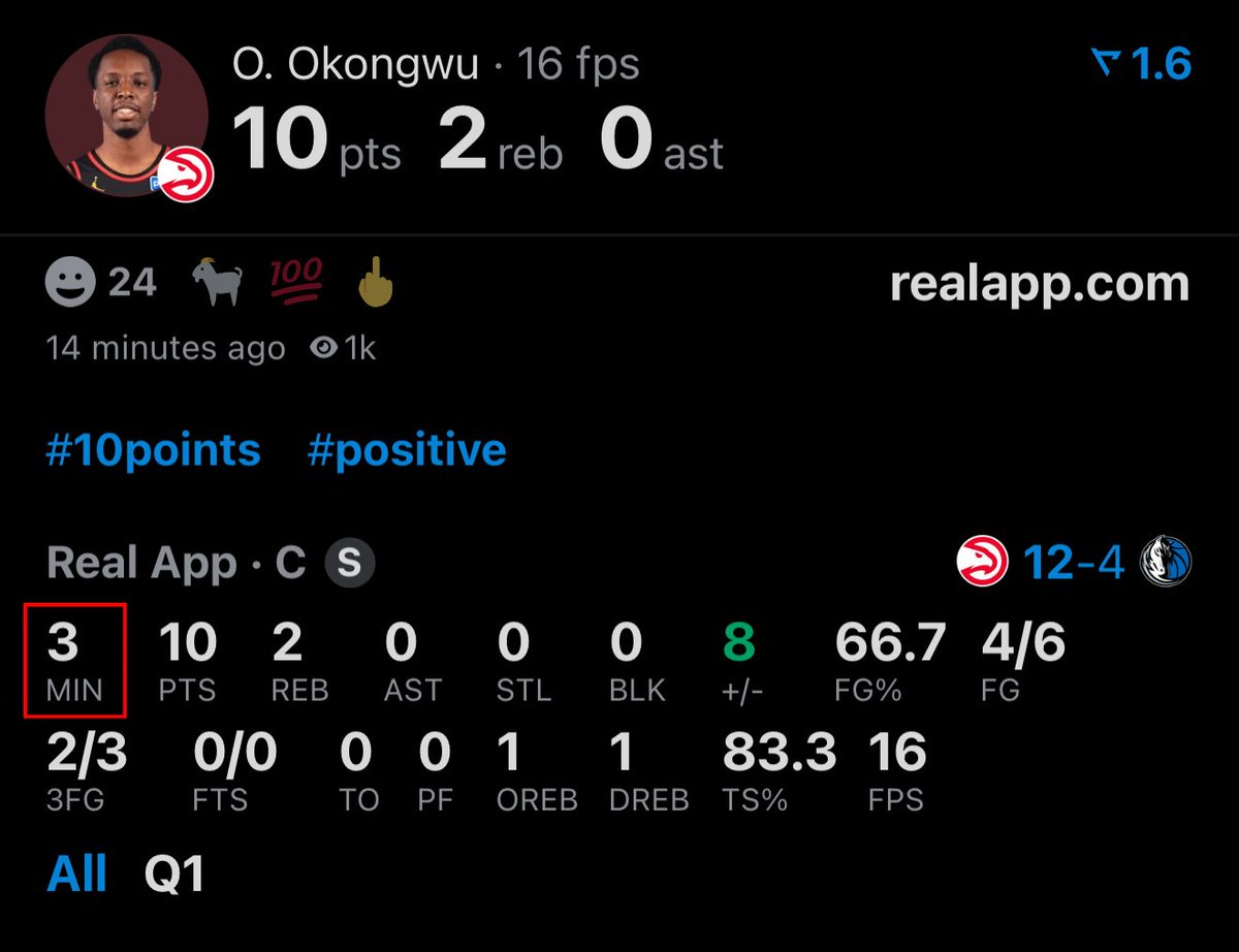 Real App tweet media