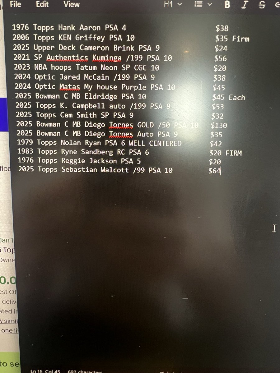 TSN CARDS tweet media