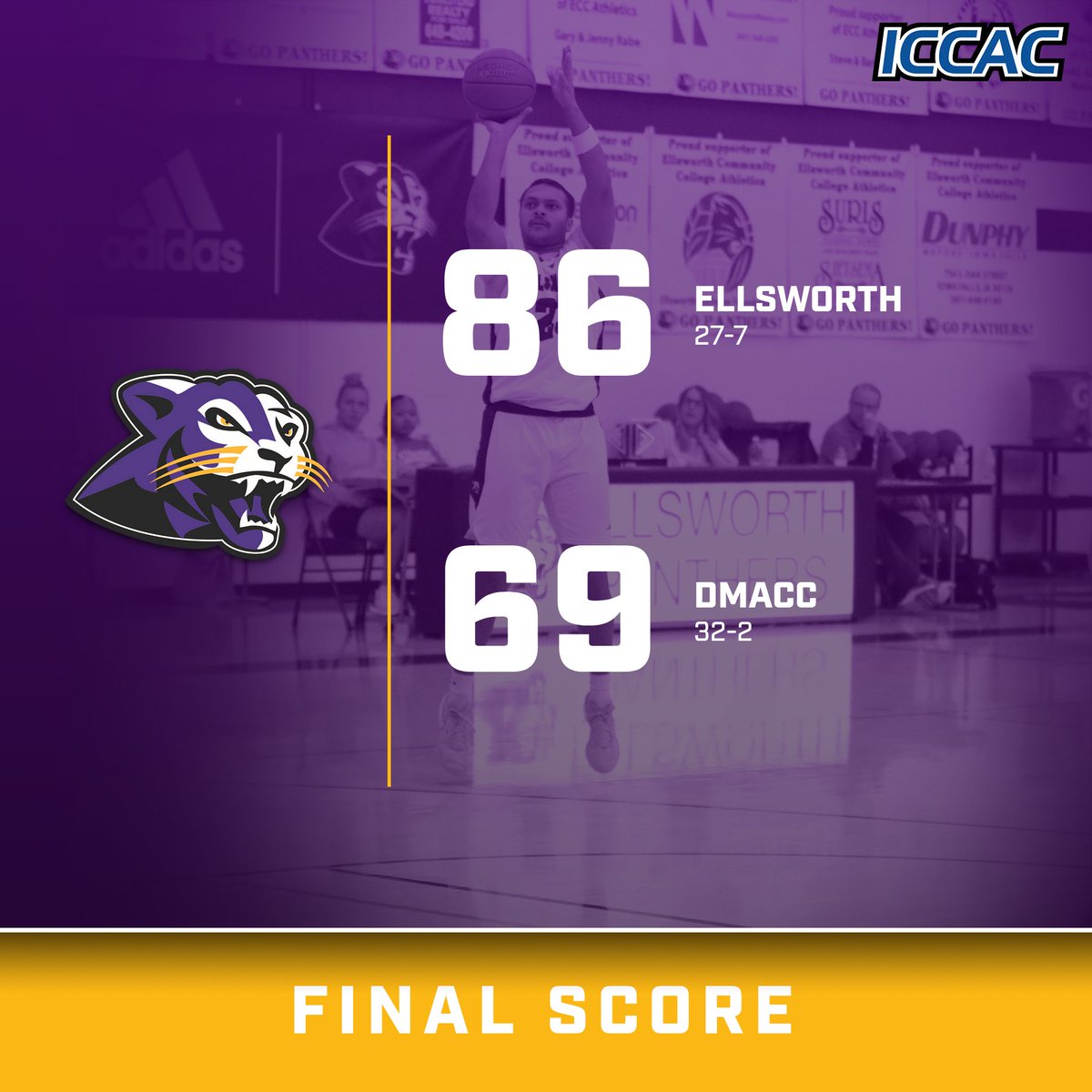 Ellsworth CC Athletics tweet media