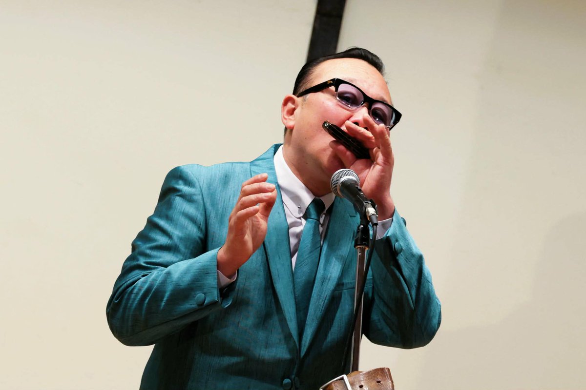 KOTEZHARMONICA's tweet photo. 「ローキョックンロール」
宇治拾遺物語 ～ 平貞文、本院侍従の事

W.C.カラス with KOTEZ

2026年3月18日
浅草　木馬亭　　　

photo by Fujiyama Hiroko https://t.co/62t4skleG5