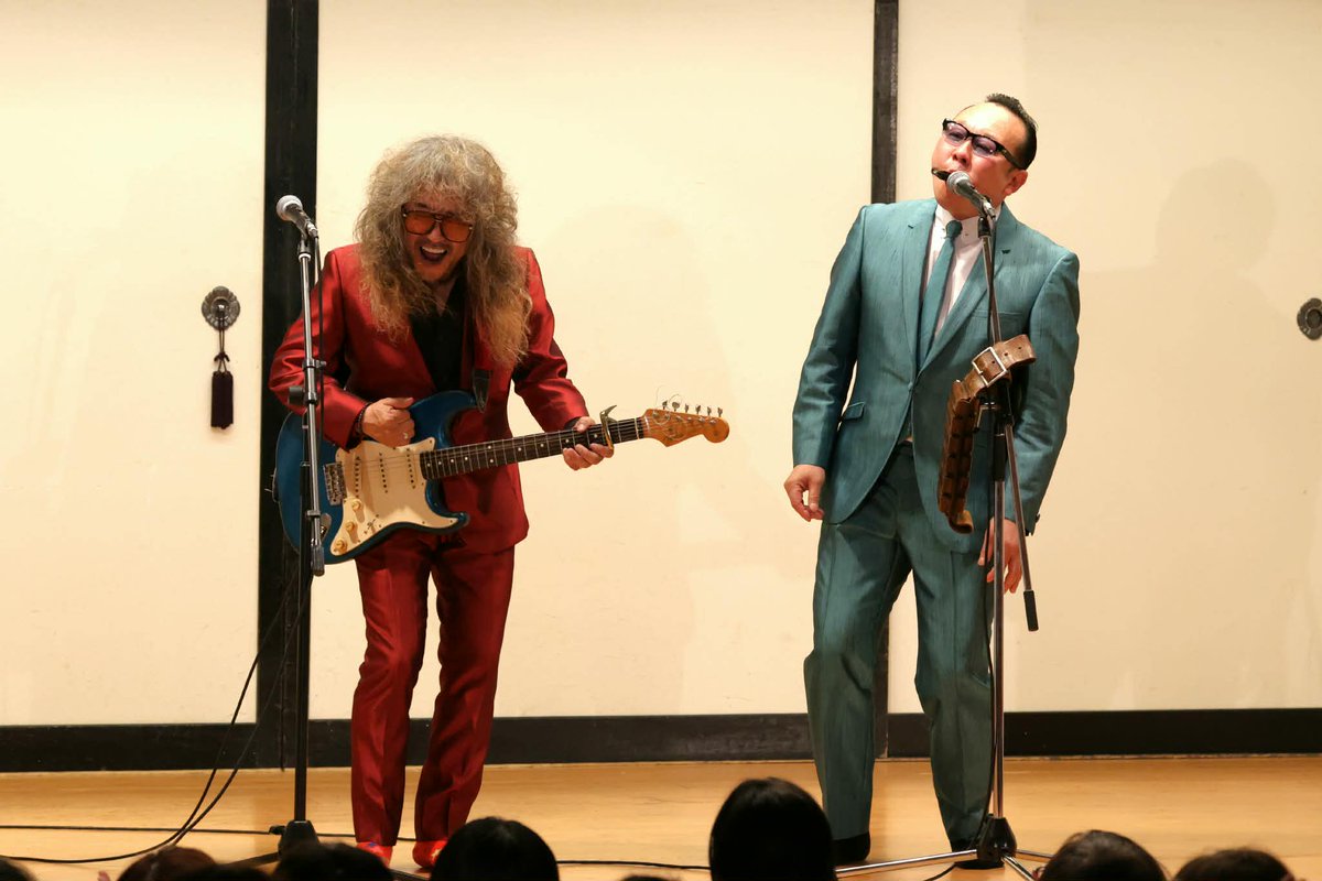 KOTEZHARMONICA's tweet photo. 「ローキョックンロール」
宇治拾遺物語 ～ 平貞文、本院侍従の事

W.C.カラス with KOTEZ

2026年3月18日
浅草　木馬亭　　　

photo by Fujiyama Hiroko https://t.co/62t4skleG5