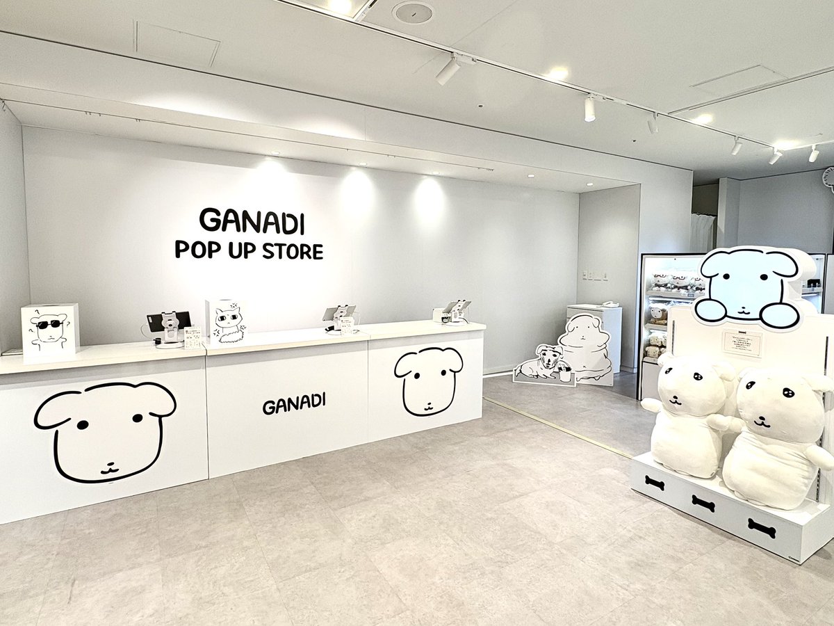 GANADI ガナディSHIBUYA 109 ピンバッジ　会場限定 期間限定】韓国人気キャラクターのガナディが渋谷初上陸！2025年3月19