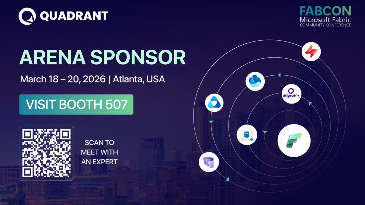 The Microsoft Fabric & SQL Community Conferences tweet media