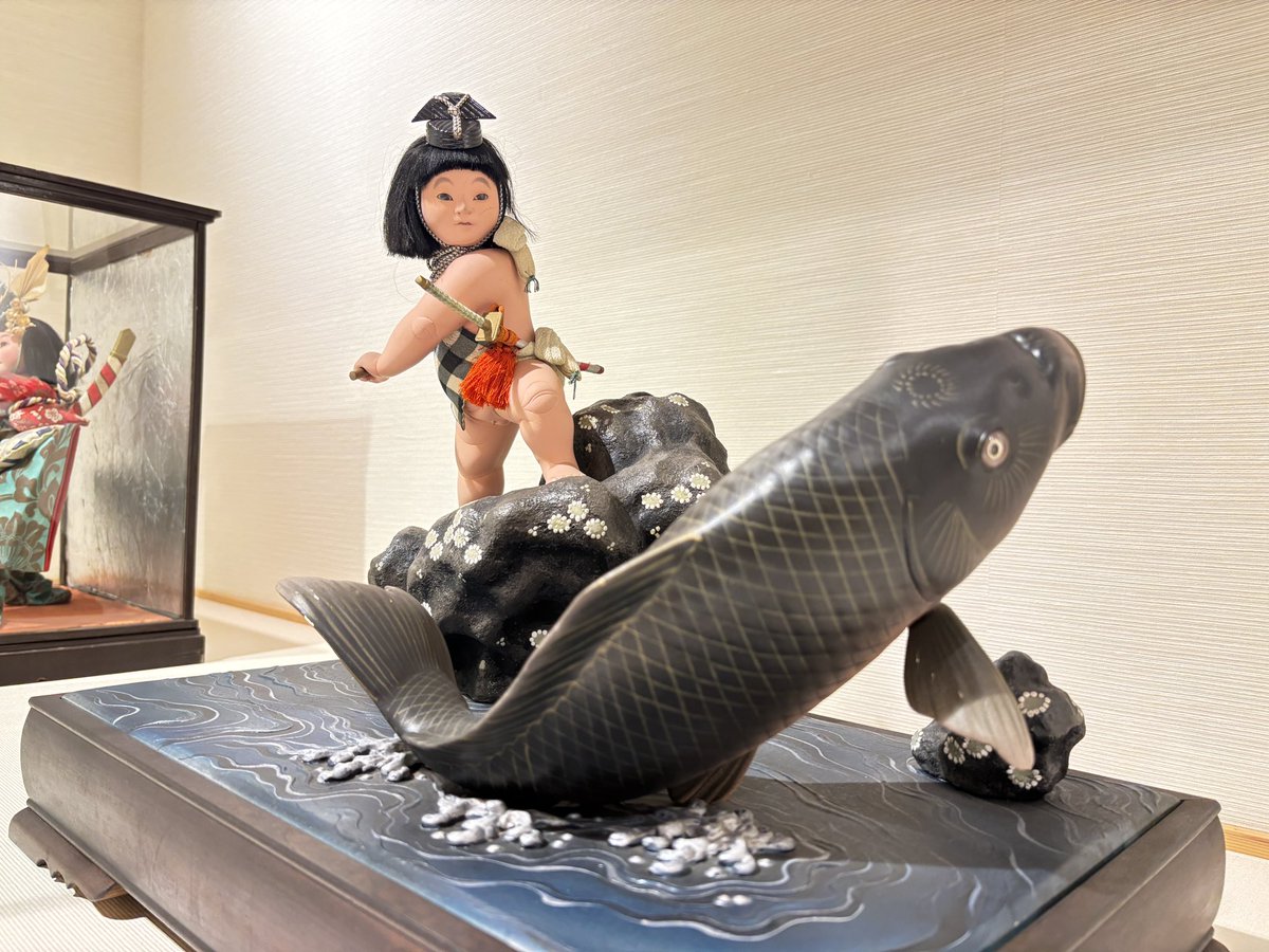 吉徳資料室 五月飾り展】 浅草橋本店 4階資料室にて、展示を開始して