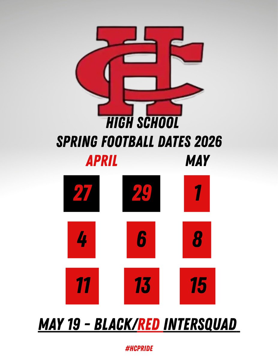 HC Red Rebels Football tweet media