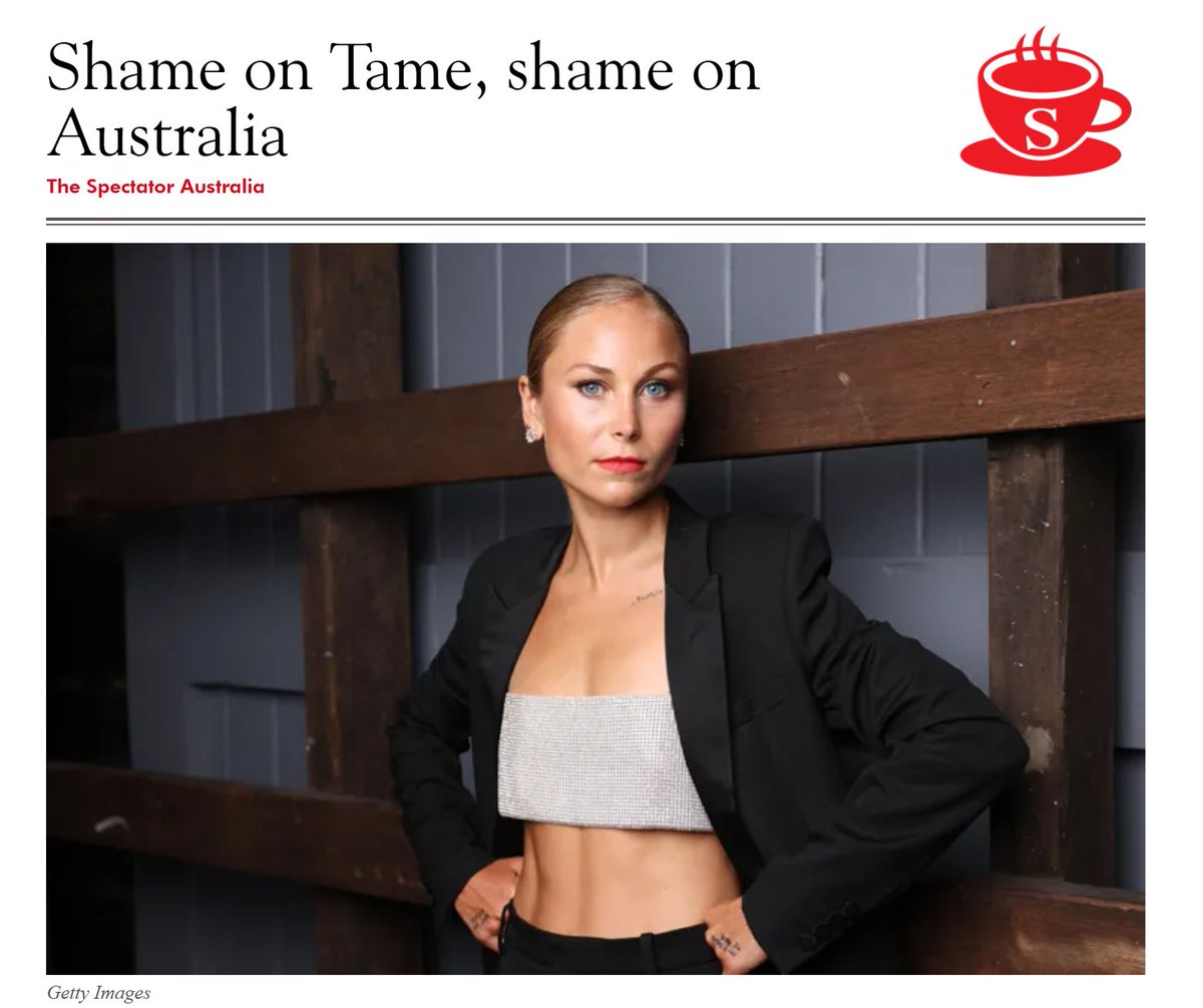 ROWAN DEAN

The simple truth is that, not only as an ‘advocate for survivors of sexual assault’ but as a human being, Grace Tame has not only shamed herself, she has shamed Australia.

And she has completely denigrated and destroyed the respect Australians should have had for