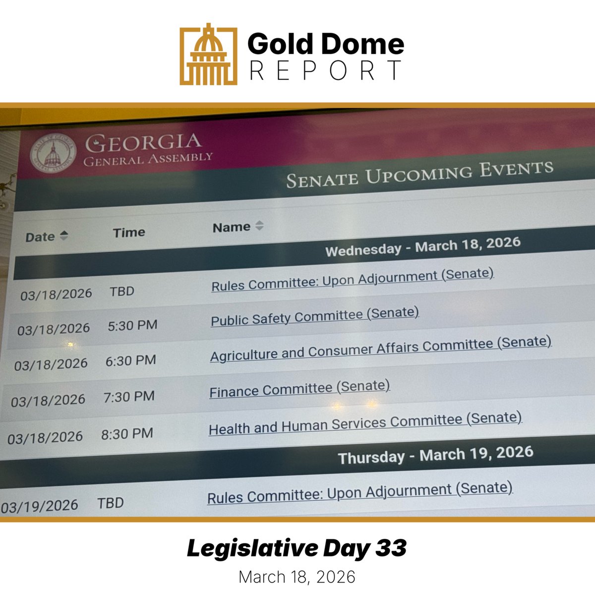 georgesray's tweet photo. LEGISLATIVE DAY 33: Floor Amendments. Fireworks. Full Day (and Night). Read more in this #GoldDomeReport: https://t.co/Lj6uEP1u5e #gapol https://t.co/AH40H7ur5t